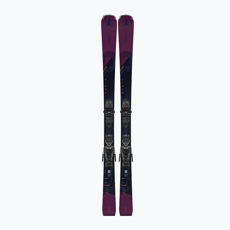 Moteriškos kalnų slidės Atomic Cloud Q9 + M10 GW black/berry 10
