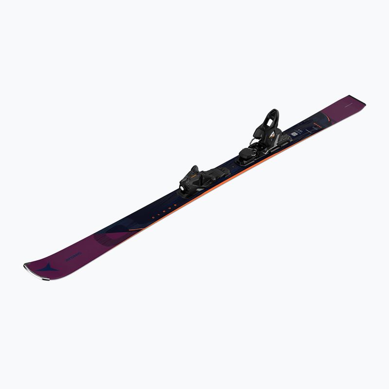 Moteriškos kalnų slidės Atomic Cloud Q9 + M10 GW black/berry 12