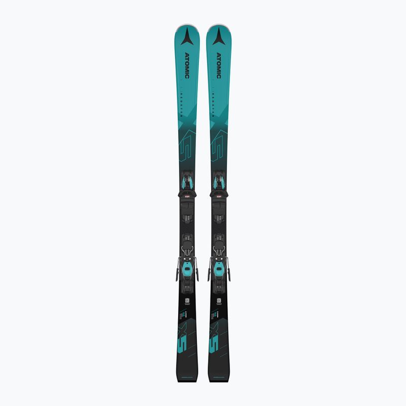 Atomic Redster X5 Blue + M10 GW mėlynos kalnų slidės 6