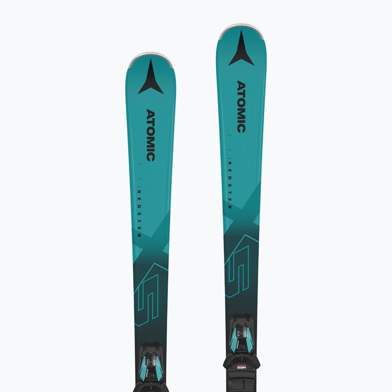 Atomic Redster X5 Blue + M10 GW mėlynos kalnų slidės 12