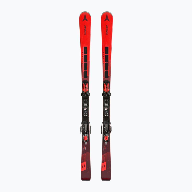 Vyriškos Atomic Redster S8 Revoshock C + X 12 GW raudonos kalnų slidės