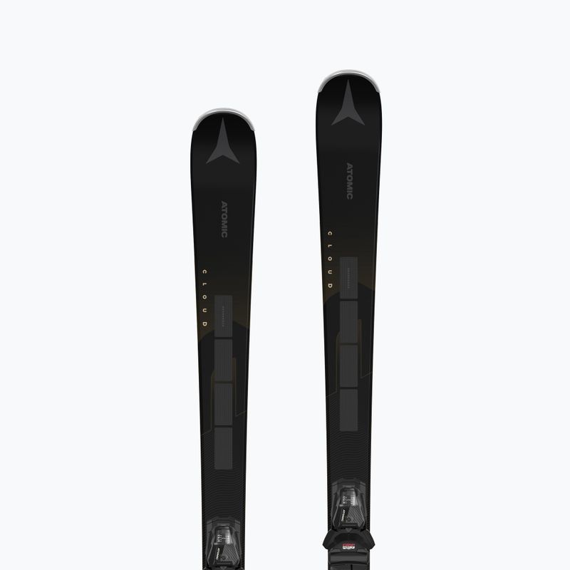 Moteriškos slidės Atomic Cloud C12 Revoshock C + apkaustai M10 GW black 9