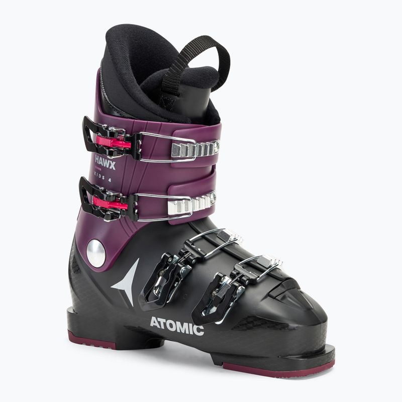Vaikiški slidinėjimo batai Atomic Hawx Kids 4 black/violet/pink
