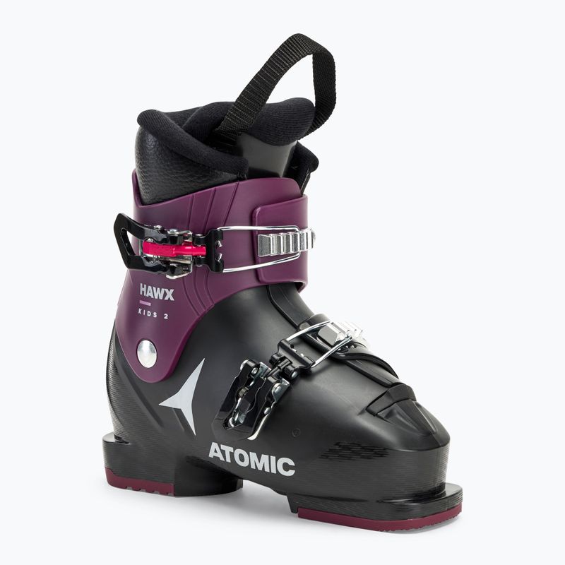 Vaikiški slidinėjimo batai Atomic Hawx Kids 2 black/violet/pink