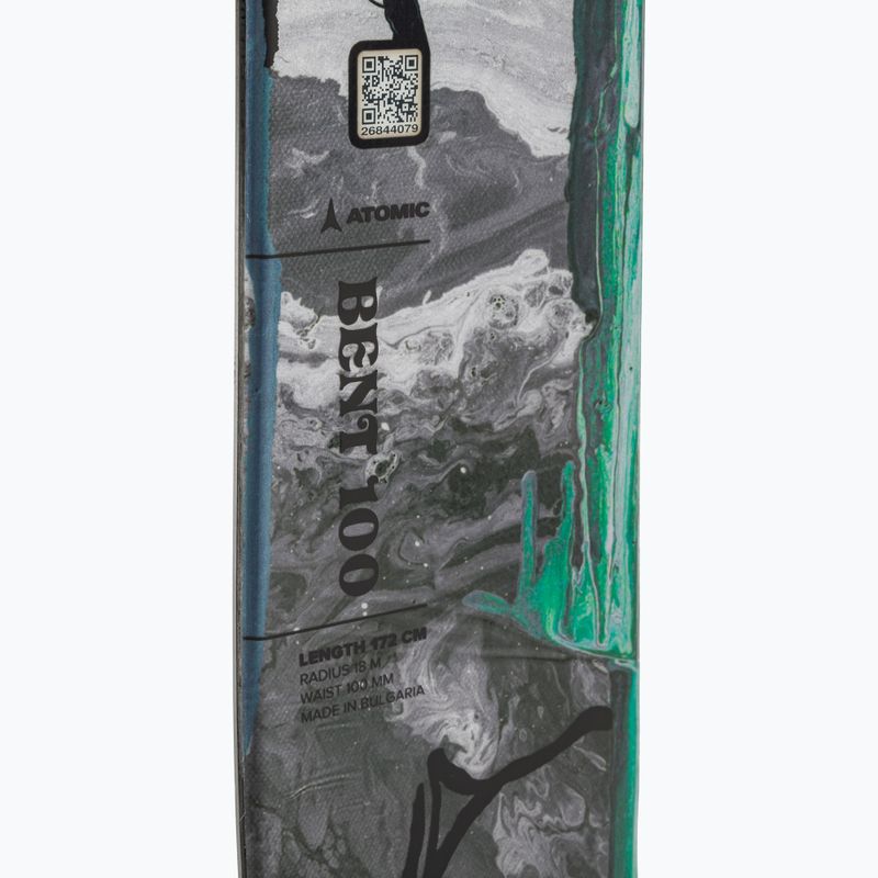 Vyriškos kalnų slidės Atomic Bent 100 blue/grey 5