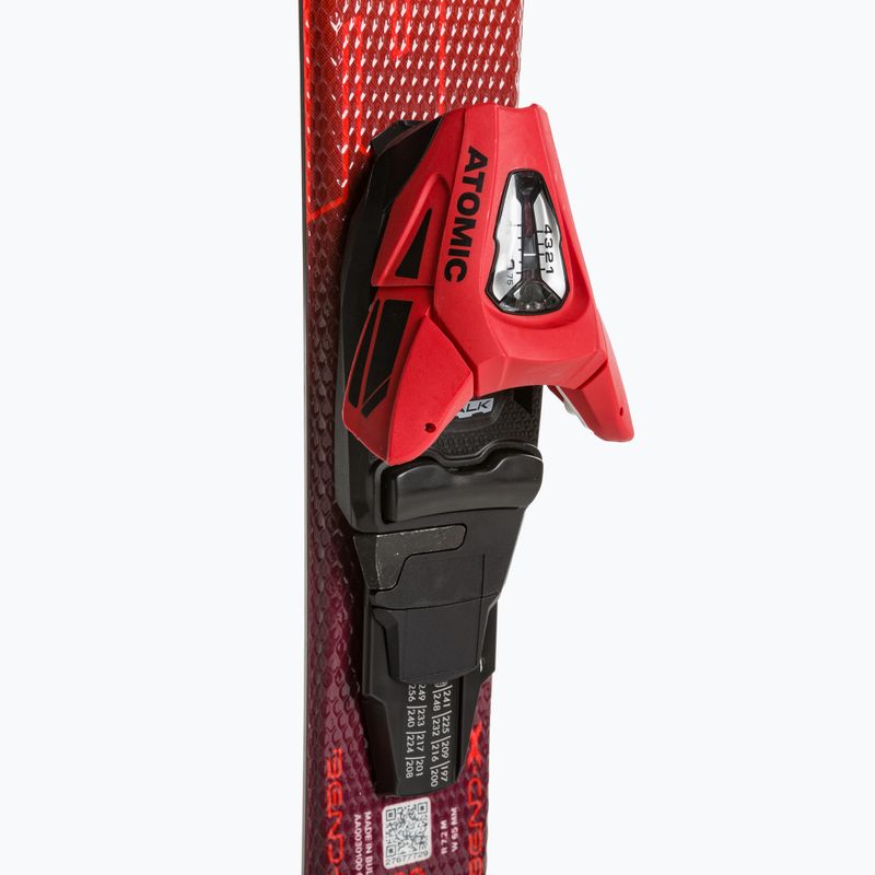 Vaikiškos kalnų slidės Atomic Redster J2 JTXS + apkaustai C5 GW 2023 red 4