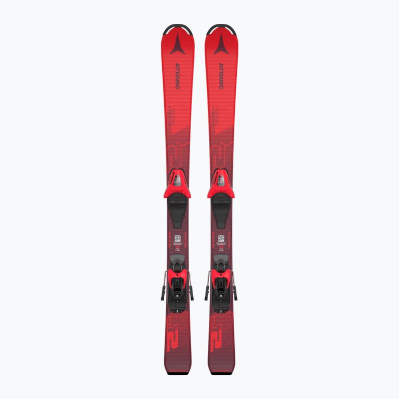Vaikiškos kalnų slidės Atomic Redster J2 JTS + C5 GW red 6