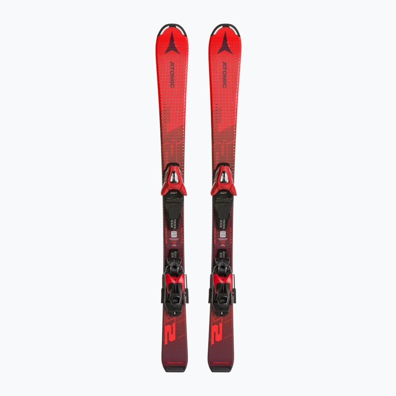 Vaikiškos kalnų slidės Atomic Redster J2 JTS + C5 GW red