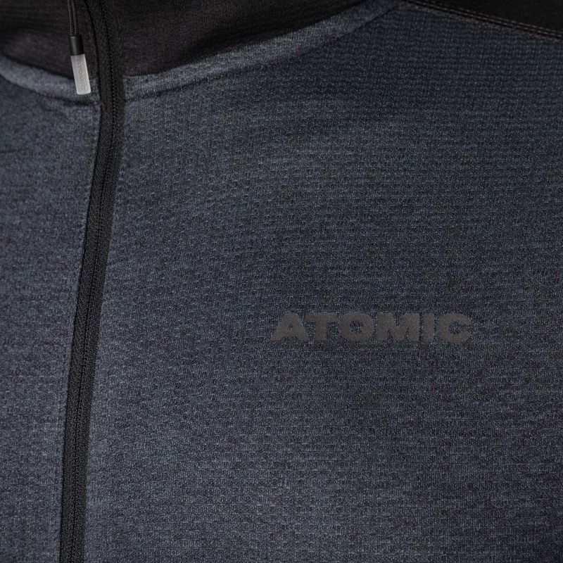 Vyriška striukė su gobtuvu Atomic Alps FZ Grey/Black 3