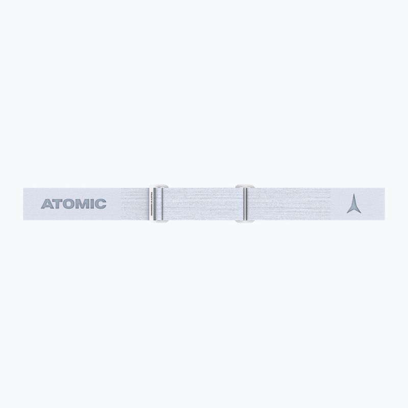 "Atomic Revent Stereo" šviesiai pilki/raudoni slidinėjimo akiniai 7