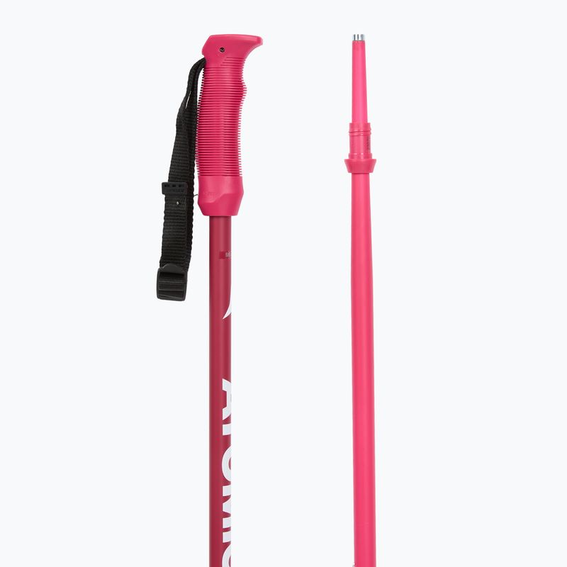 Vaikiškos slidinėjimo lazdos Atomic AMT JR pink 3