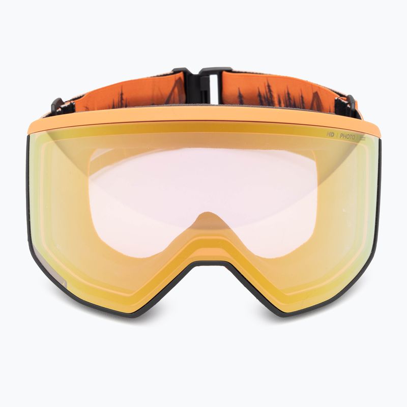 Slidinėjimo akiniai Atomic Four Pro HD Photo black/orange/tree/amber gold 3