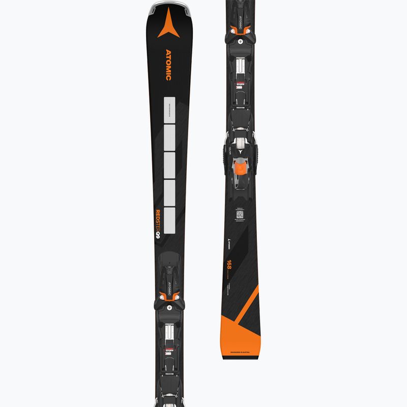 Kalnų slidės Atomic Redster Q9 Revoshock S + apkaustai X12 GW black 10