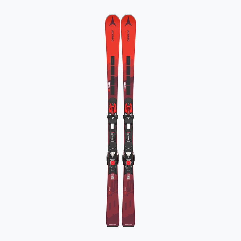 Kalnų slidės Atomic Redster S8 Revoshock C + apkaustai X12 GW red