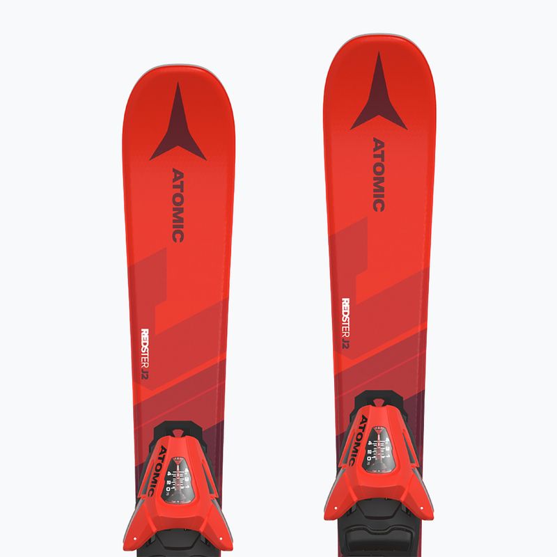 Vaikiškos kalnų slidės Atomic Redster J2 JTXS + apkaustai C5 GW red 9