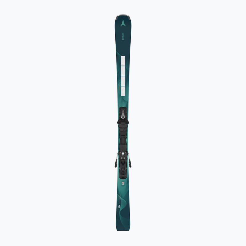 Moteriškos kalnų slidės Atomic Cloud Q14 Revoshock S + apkaustai MI12 GW petrol 4