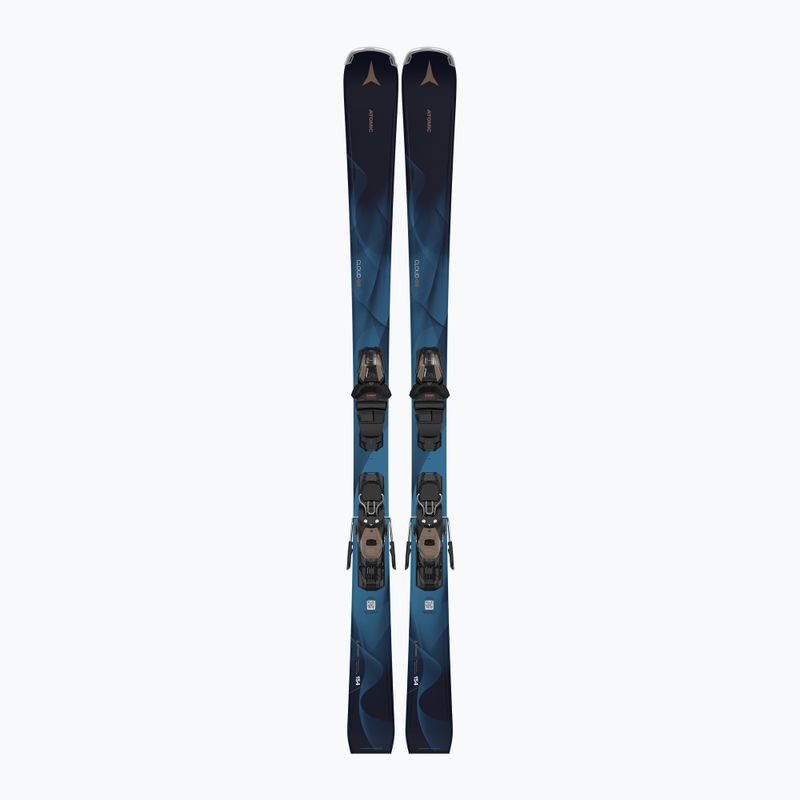 Moteriškos kalnų slidės Atomic Cloud Q9 + apkaustai M10 GW blue