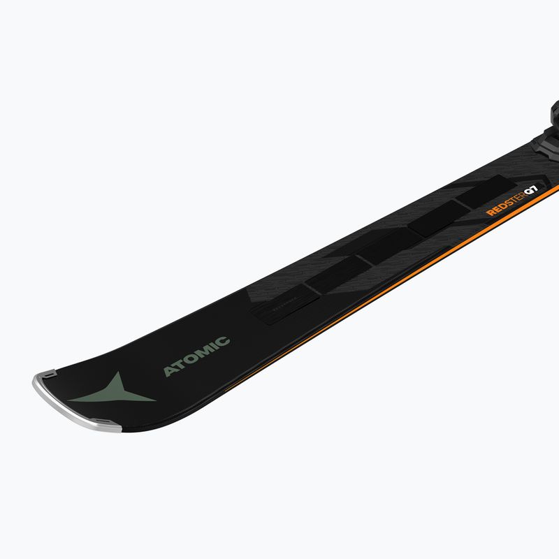 Kalnų slidės Atomic Redster Q7 Revoshock C + apkaustai M12 GW black/green 7