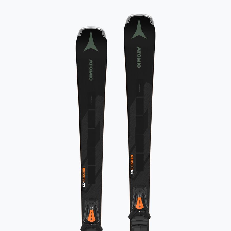 Alpinės slidės Atomic Redster Q7 Revoshock C + įkabinimai M12 GW black/green 9