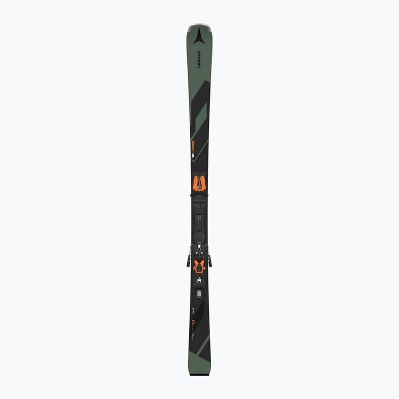 Kalnų slidės Atomic Redster Q6 + apkaustai MI12 GW green/black 3