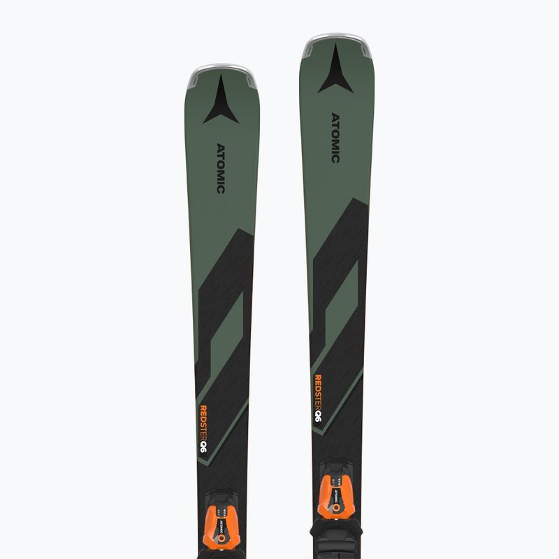 Kalnų slidės Atomic Redster Q6 + apkaustai MI12 GW green/black 9