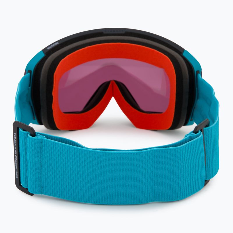 Slidinėjimo akiniai Atomic Redster HD teal blue/silver hd 3