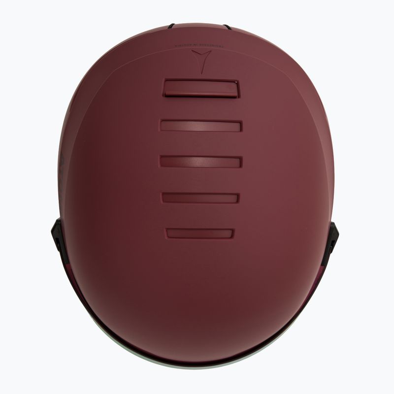 Slidinėjimo šalmas Atomic Savor Visor Stereo maroon/red stereo 6