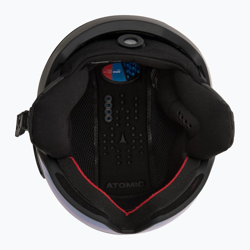 Slidinėjimo šalmas Atomic Revent GT Amid Visor HD black/green hd 6