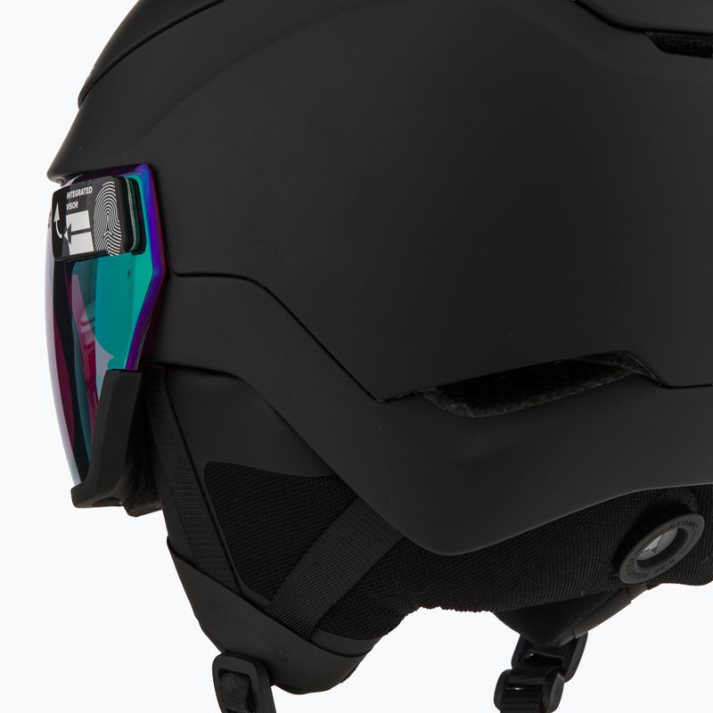 Slidinėjimo šalmas Atomic Revent GT Amid Visor HD black/green hd 7