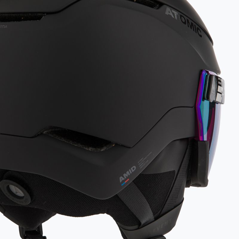 Slidinėjimo šalmas Atomic Revent GT Amid Visor HD black/green hd 8