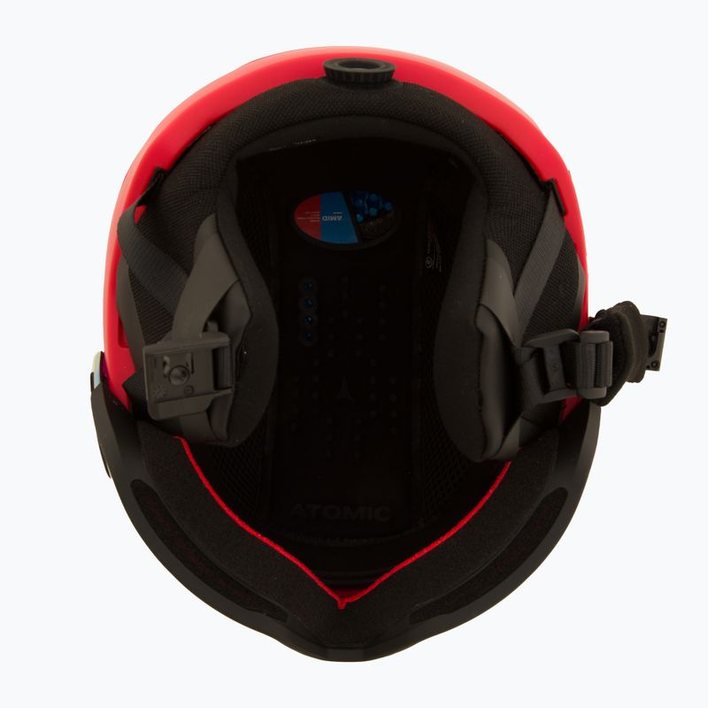 Slidinėjimo šalmas Atomic Revent GT Amid Visor HD red/red hd 5