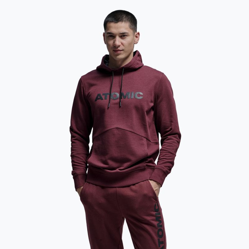 Džemperis Atomic RS Hoodie maroon 2