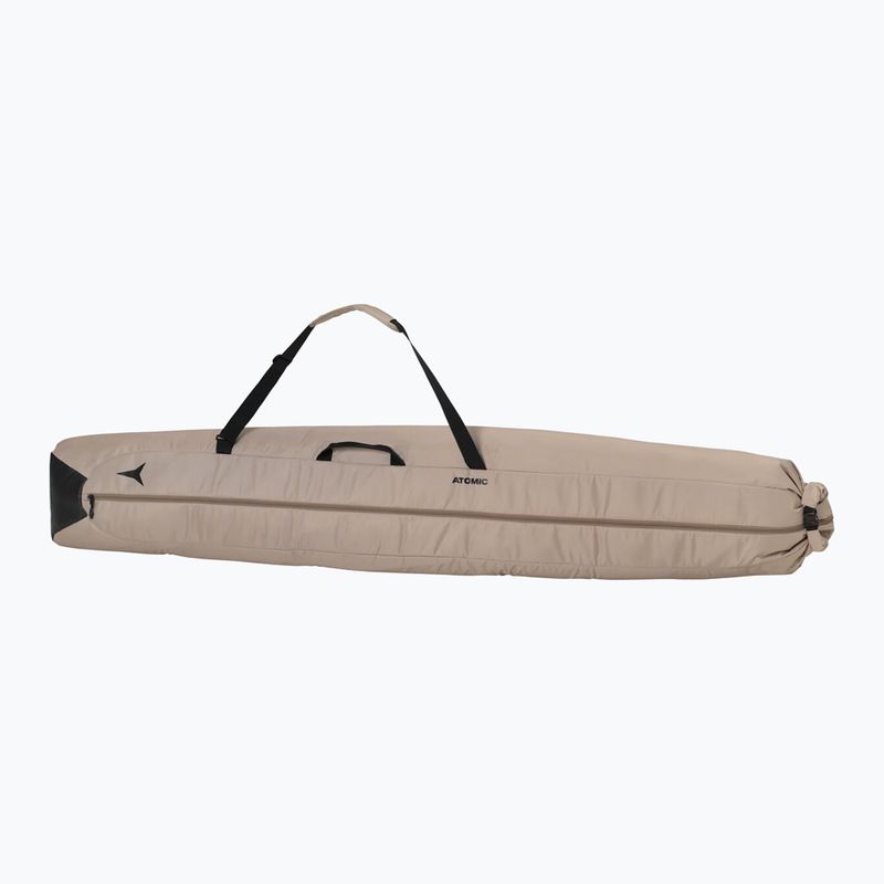 Dėklas slidėms Atomic Double Ski Bag beige/black