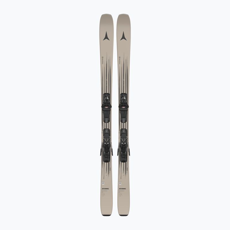 Kalnų slidės Atomic Maverick 84 + tvirtinimai M10 GW sand/black