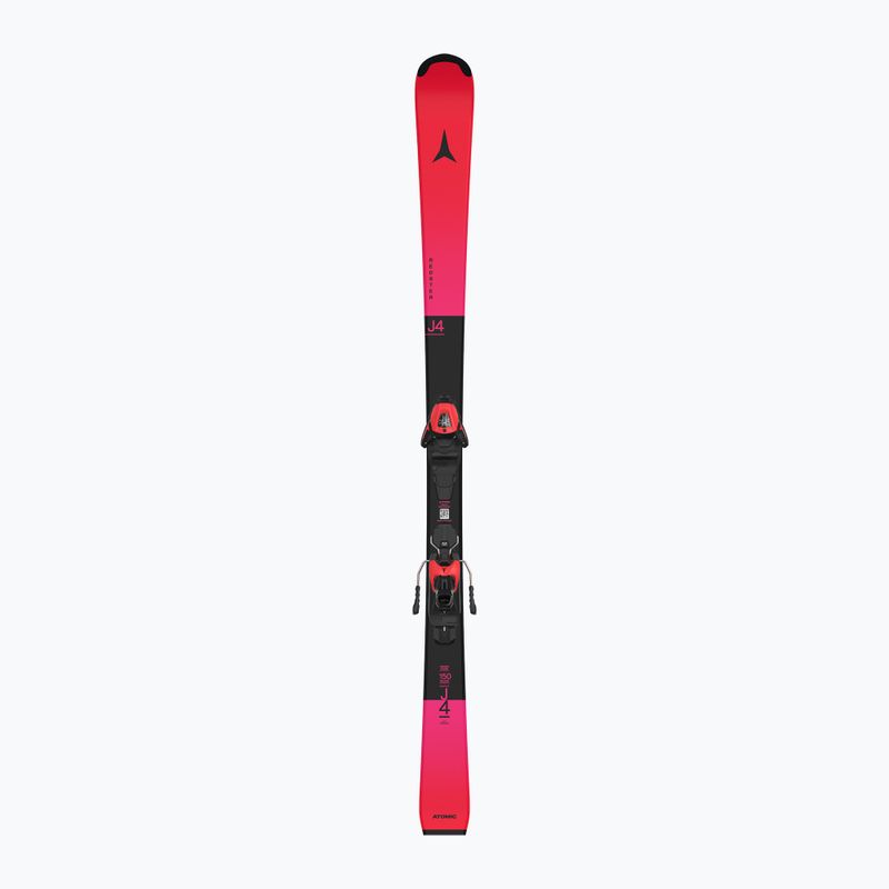 Vaikiškos kalnų slidės Atomic Redster J4 + apkaustai L6 GW red tension/black 4