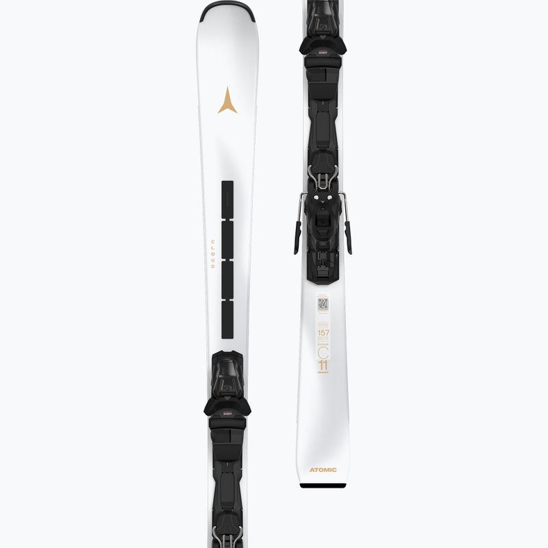 Moteriškos kalnų slidės Atomic Cloud C11 Revoshock Light + įkabinimais M10 GW white 8