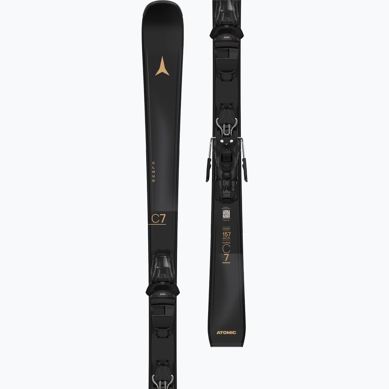 Moteriškos kalnų slidės Atomic Cloud C7 black + apkaustai M10 GW black 7