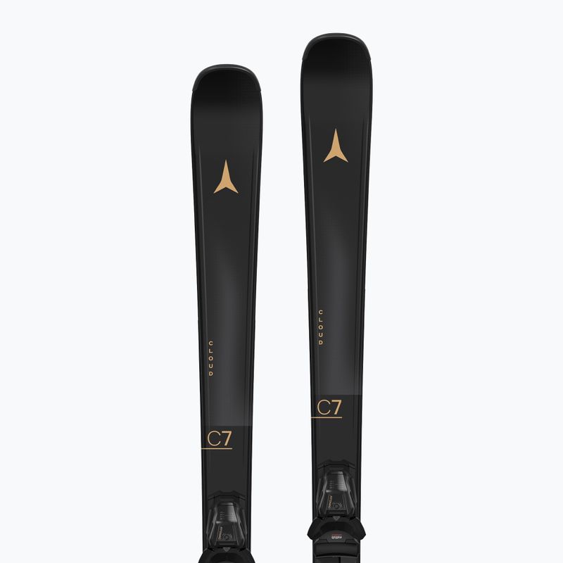 Moteriškos kalnų slidės Atomic Cloud C7 black + apkaustai M10 GW black 8