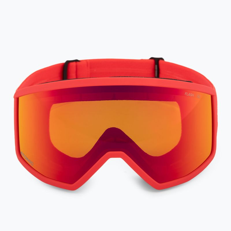 Vaikiški slidinėjimo akiniai Atomic Four Jr Flash red/red flash 2