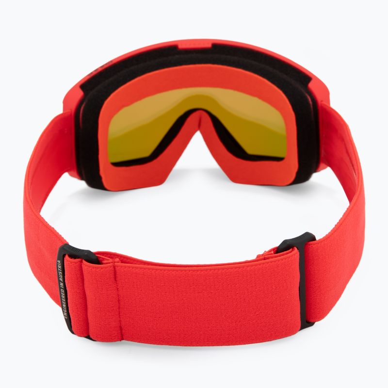 Vaikiški slidinėjimo akiniai Atomic Four Jr Flash red/red flash 3