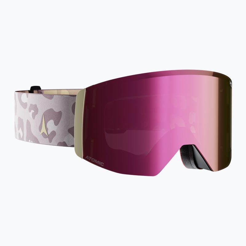 Slidinėjimo akiniai Atomic Four Q L Signature AE HD wild/concrete/pink copper hd