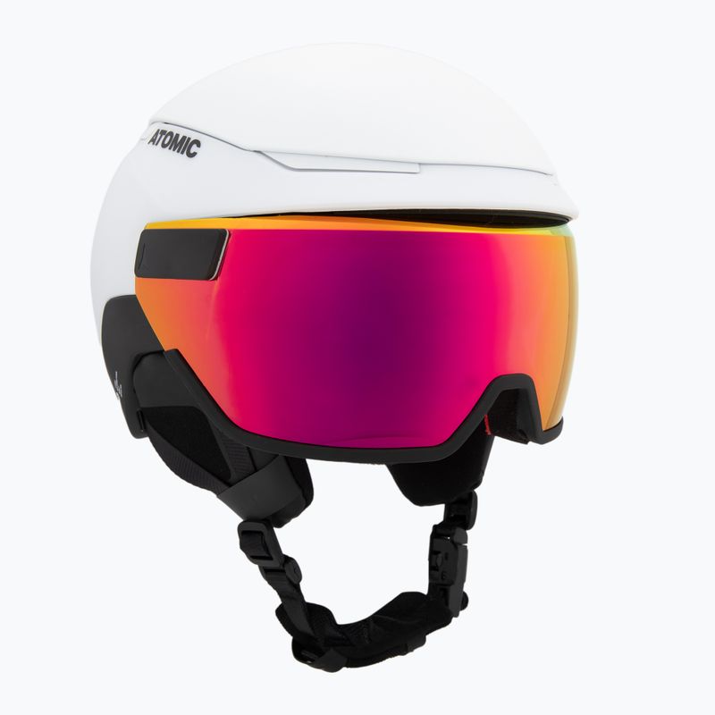 Slidinėjimo šalmas Atomic Revent GT Amid Visor HD white/black/red hd