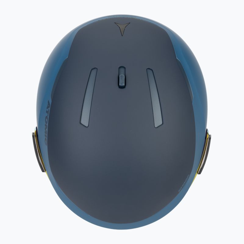 Slidinėjimo šalmas Atomic Revent GT Amid Visor HD deep ocean/red hd 6