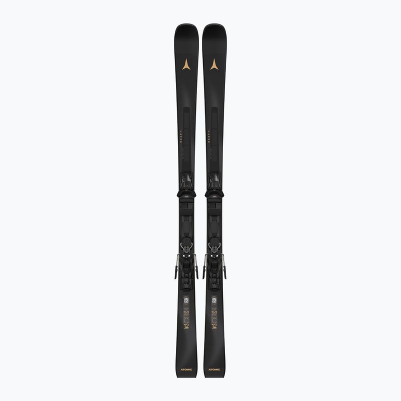 Moteriškos kalnų slidės + apkaustai Atomic Cloud C12 Revoshock C + M10 GW black