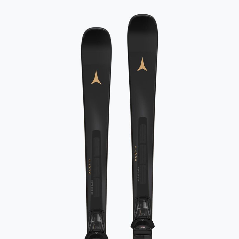 Moteriškos kalnų slidės + apkaustai Atomic Cloud C12 Revoshock C + M10 GW black 6