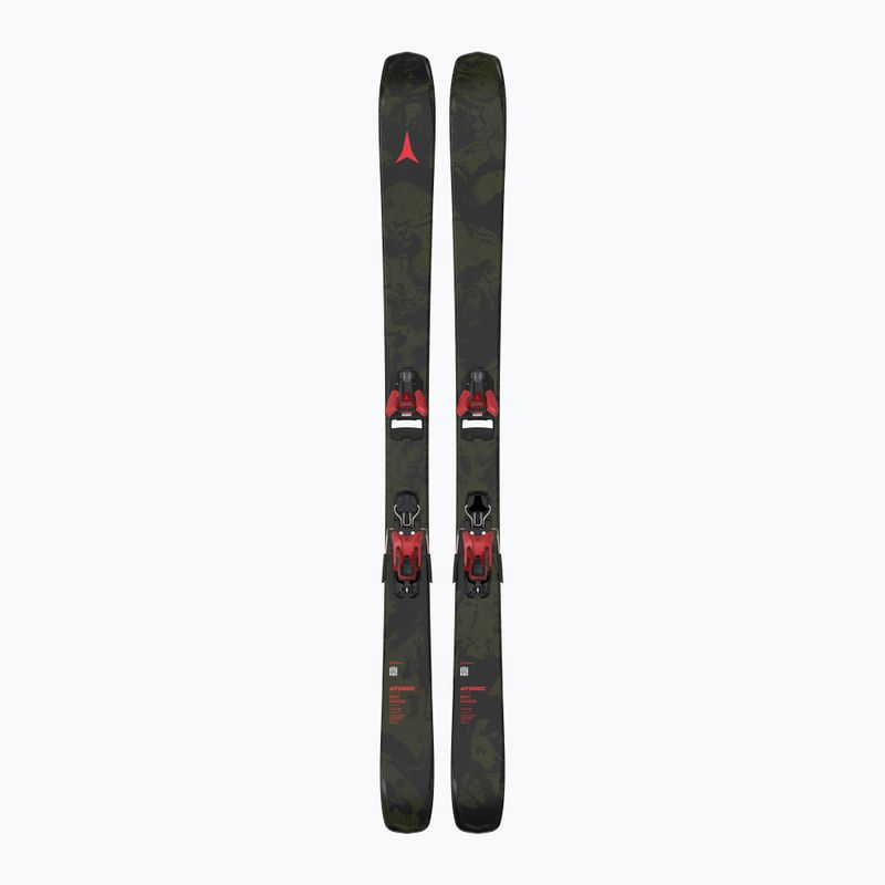 Kalnų slidės + apkaustai Atomic Bent Decode + STR 12GW multicolor