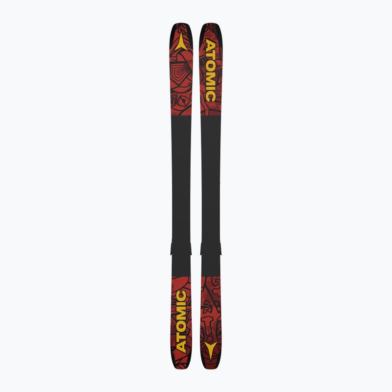 Kalnų slidės + apkaustai Atomic Bent 90 + STR 12GW multicolor 2