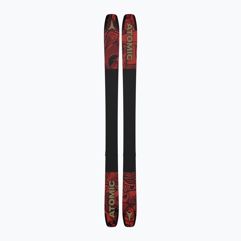 Kalnų slidės + apkaustai Atomic Bent 100 + STR 12GW multicolor 2