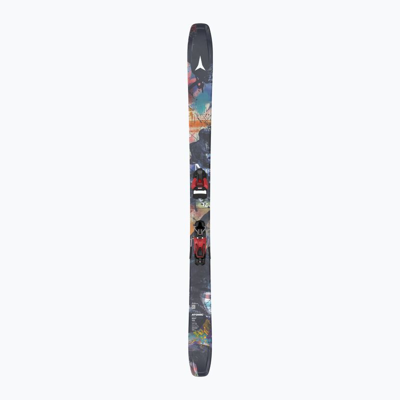 Kalnų slidės + apkaustai Atomic Bent 100 + STR 12GW multicolor 3