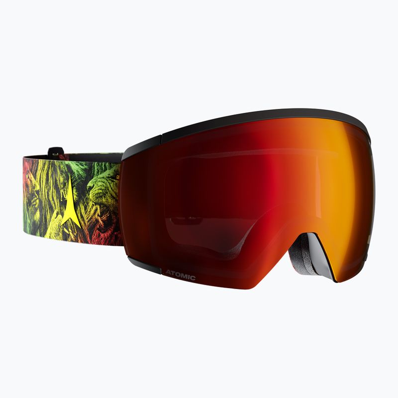 Slidinėjimo akiniai Atomic Redster L HD S3-S2 lion/red hd